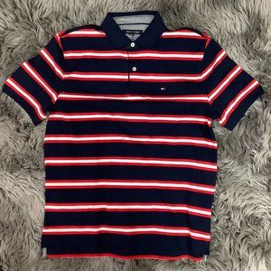 Tommy Hilfiger | Men's T-Shirt | Stripes | Red
